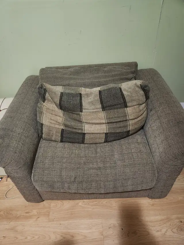 Couch and Chair and a Half in Multi-item in Truro - Image 3