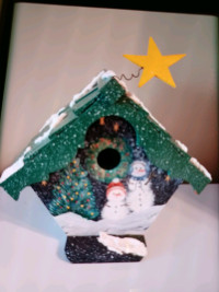 Bird house, decorative