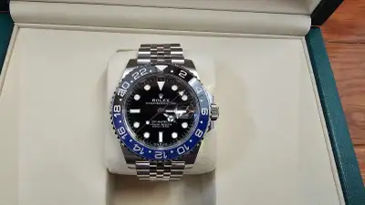 Brand New Rolex GMT Master ll Batgirl, View more