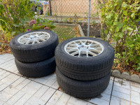 4 Michelin X-Ice Winter tires on Rim 225/65R17