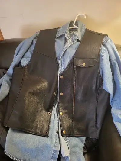 Leather Vest, View more