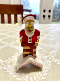 Homer Simpson Christmas Ornament 
