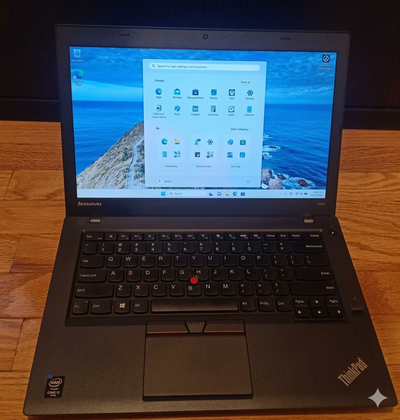 Lenovo ThinkPad T450 4G/256G SSD with Windows 11 Pro, View more