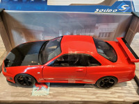 1:18 Diecast Solido Nissan Skyline GT-R R34 Nismo Active Red