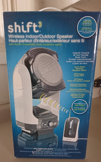 Shift 3 Wireless Indoor / Outdoor Speaker with Audio Transmitter