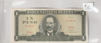 CUBA paper money