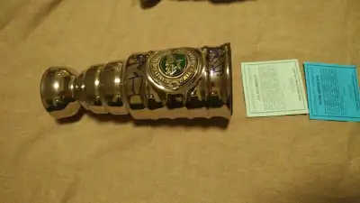 Collectibles Hockey 8" signed replica Stanley Cup or Bobblehead, View more