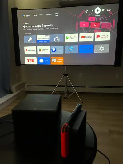 Epson  EF 12 Projector Free Screen , View more