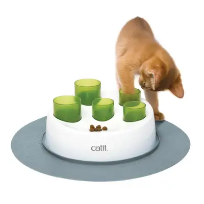 Keep your cats active and entertained when you’re not at home! This device encourages cats to work f...