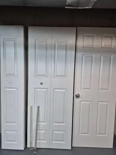 CLOSET DOORS AND BEDROOM DOOR, View more