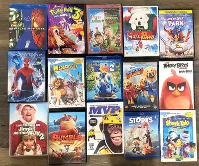 Kids DVD / Blu-ray lot., View more