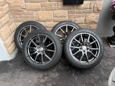 * EXCELLENT CONDITION * Purchased in January 2026, less than 500 KM on tires. Came off a Kia Stinger...