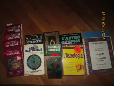 LIVRES     ASTROLOGIE + 1 GUIDE DE NUMEROLOGIE, View more