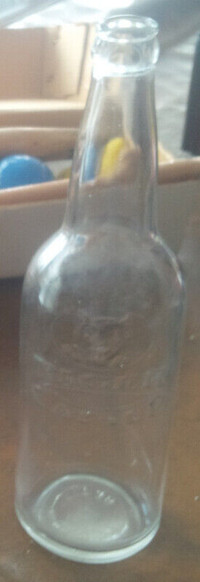 Tiger Catsup (Ketchup) Clear Bottle, 11.5" Tall, No Label