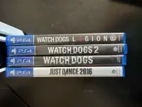 Ultimate PS4 Game Bundle: WATCH DOGS Trilogy + JUST DANCE 2016! 
