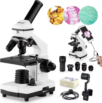 Brand New Microscope Kit ON SALE, 100X-2000X, View more