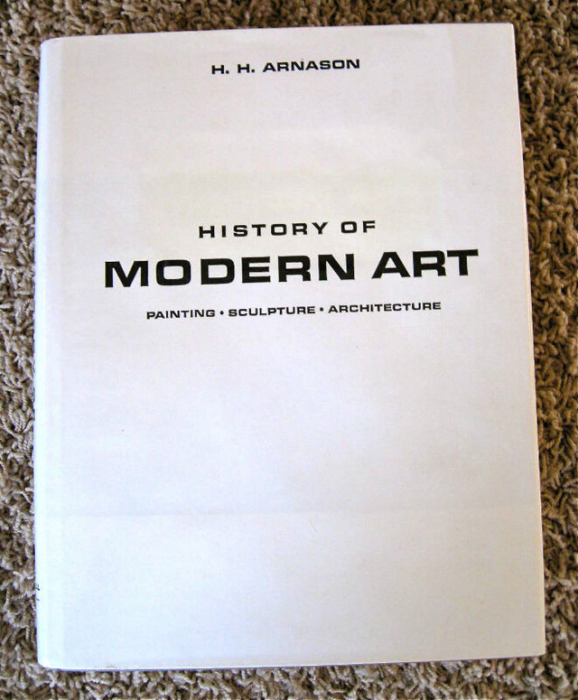 1980 THE HISTORY OF MODERN ART ;Painting, Sculpture,Architecture in Non-fiction in Gatineau