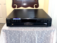 Recent Model Sony 5 Disc CD Changer with Optical Out	CDP-CE245