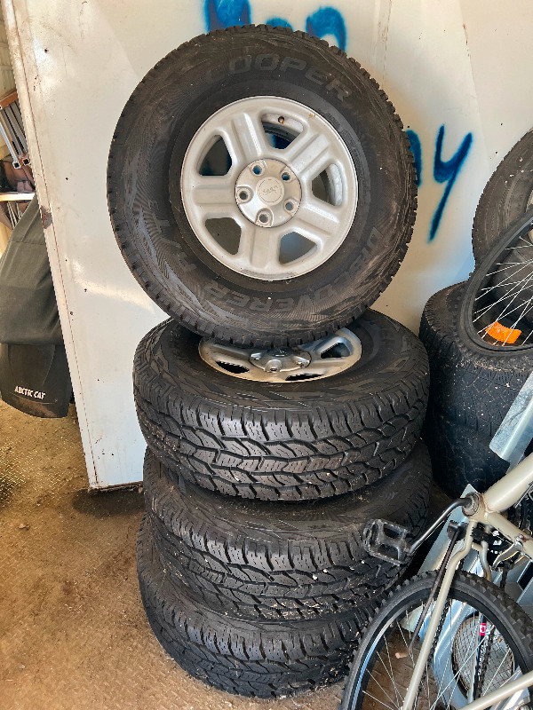 Jeep Wrangler Tries in Tires & Rims in Red Deer