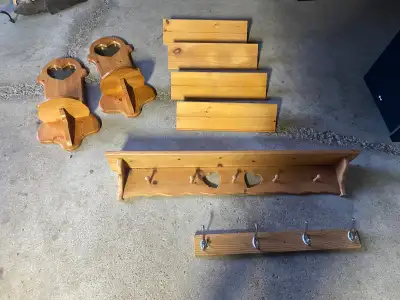 Wooden Coat Racks,Shelving With Brackets,More, View more