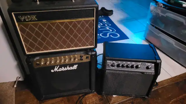Various Guitar Amplifiers - Marshall, Vox, Line 6 Pignose in Amps & Pedals in City of Toronto - Image 2
