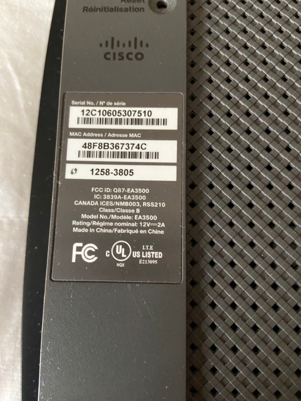 Router Cisco Linksys EA3500 dans Réseaux  à Longueuil/Rive Sud - Image 2