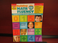 Building Math Fluency, Grades 4 - 6+ Paperback