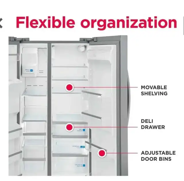New Frigidaire Refrigerator 62854394944002124