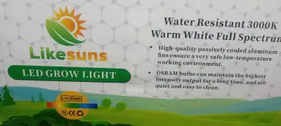 Water resistant 3000k warm white full spectrum grow LED lights , View more