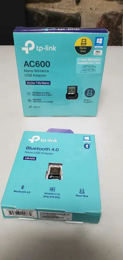 bluetooth & Nano wireless USB adapters, View more