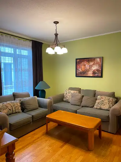 Sofa & Loveseat Set  and 3 Matching Tables, View more