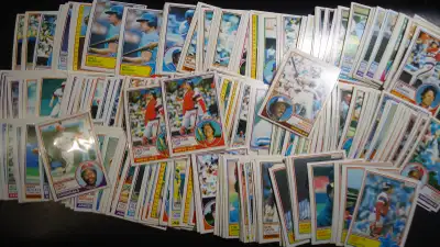 1983 opc baseball  cards  lot of  244 cards, View more
