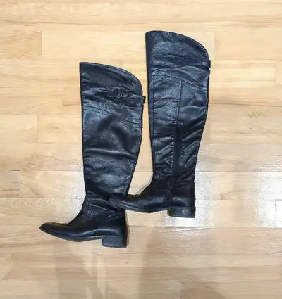 Women's Leather Boots / Bottes en Cuir Femmes, View more