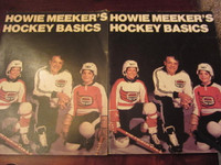 (2) Howie Meeker's Hockey Basics by Howie Meeker 1973 Paperback