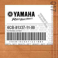 Yamaha boat engine 6CB-81337-11-00 FLYWHEEL COVER
