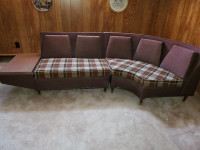 Vintage Mid Century Sectional Sofa