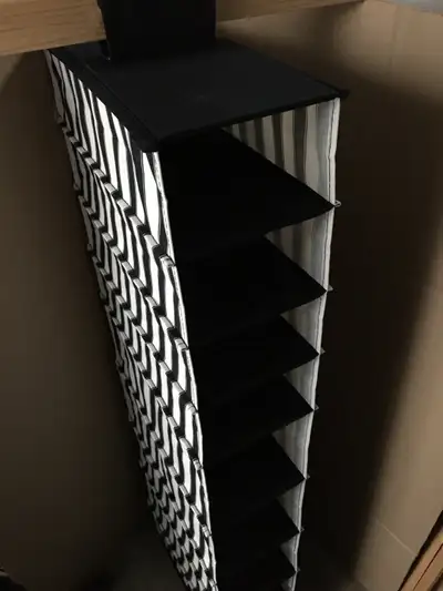 Hanging shoe organizer , View more