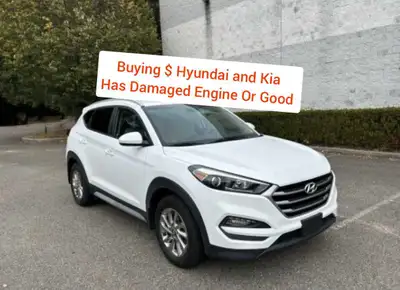 I'm looking to buy Hyundai and Kia ( has damaged engine, or has high kilometers... ) if you have one...