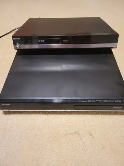 Excellent condition: Two Toshiba HD DVD players HD A2 & HD A3., View more