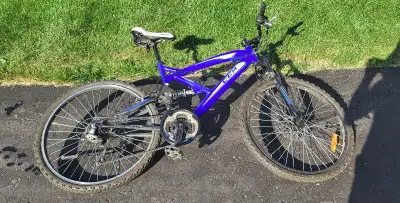 Adult mountain BICYCLE FRAME + WHEELS + SEAT, View more