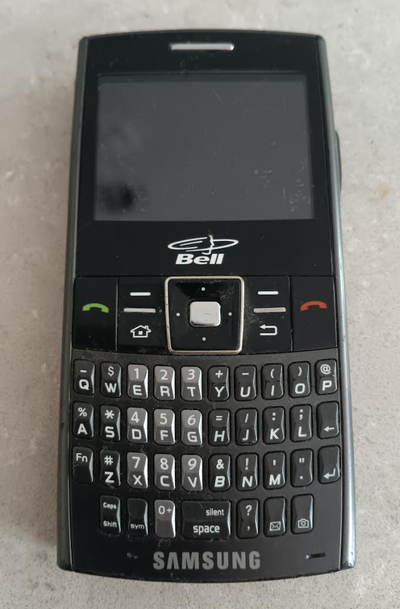 Samsung SPH-i325 Ace - Bell Canada - QWERTY Phone - black, View more