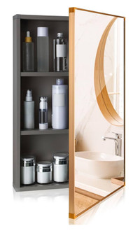Suzile Medicine Cabinets with Mirror Bathroom Mirror Medicine Ca