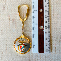 Vintage Benfica Football Soccer Keychain