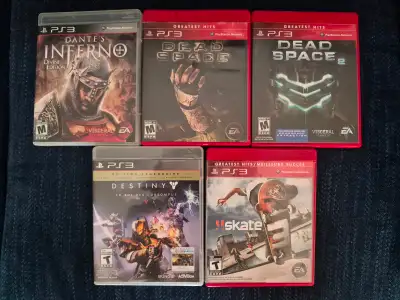 Playstation 3 / PS3 - Lot de 5 jeux, View more
