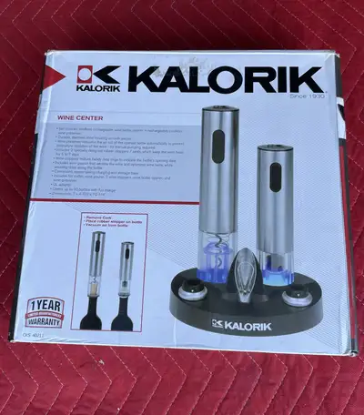 Wine Bottle Opener & Wine Preserver Cordless/Rechargeable , View more