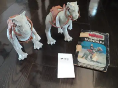 Vintage Star Wars Tauntaun Lot of 2 1980, View more