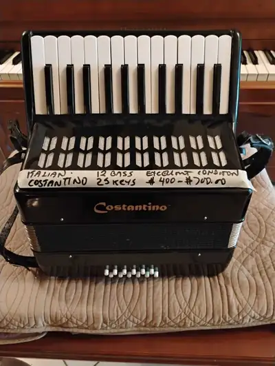 vintage Italian accordion, View more