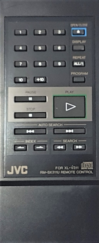 JVC-xlv311 bk lecteur compact disc compu link remote control dans Appareils électroniques  à Saguenay - Image 3