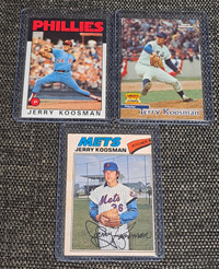 Jerry Koosman baseball cards 