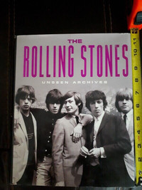The Rolling Stones - Unseen Archives hardcover UK book 2002